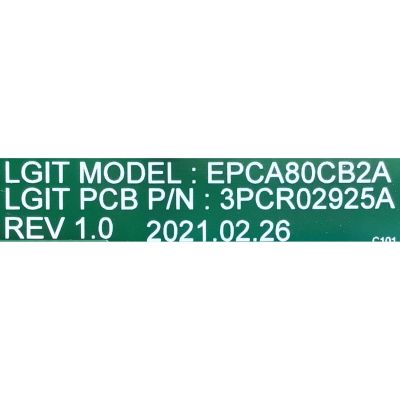FUENTE DE PODER PARA TV LG OLED / NUMERO DE PARTE 65895101 / EAY65895101 / LGP83C1-21OP / 3PCR02925A / LGP83C1-210P / EPCA80CB2A / PANEL LE830AQD (EP)(A1) / MODELO OLED83C1PUA / OLED83C1PUA.BUSWLJR - Imagen 3